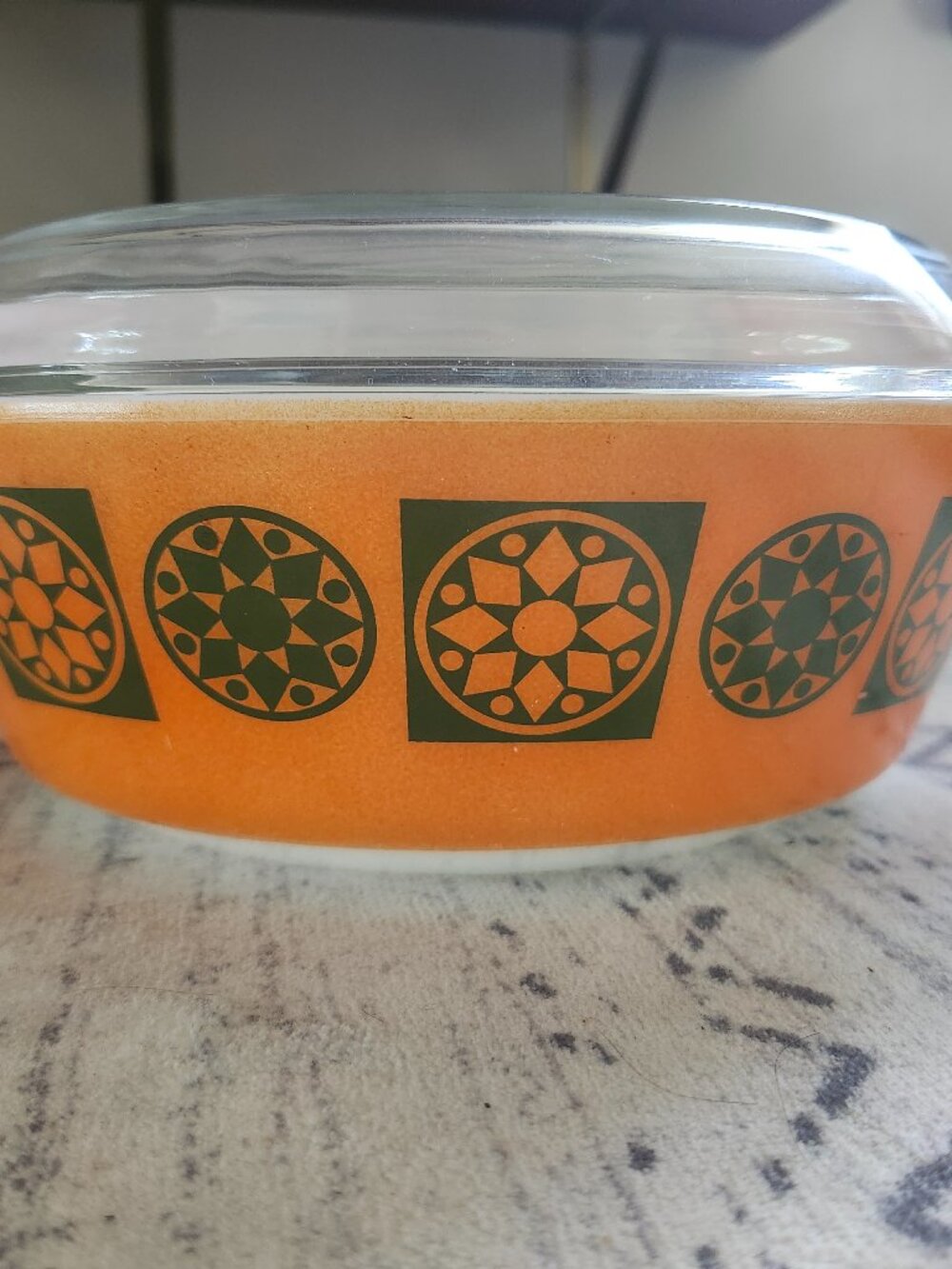 Pyrex JAJ dutch orange casserole 513
